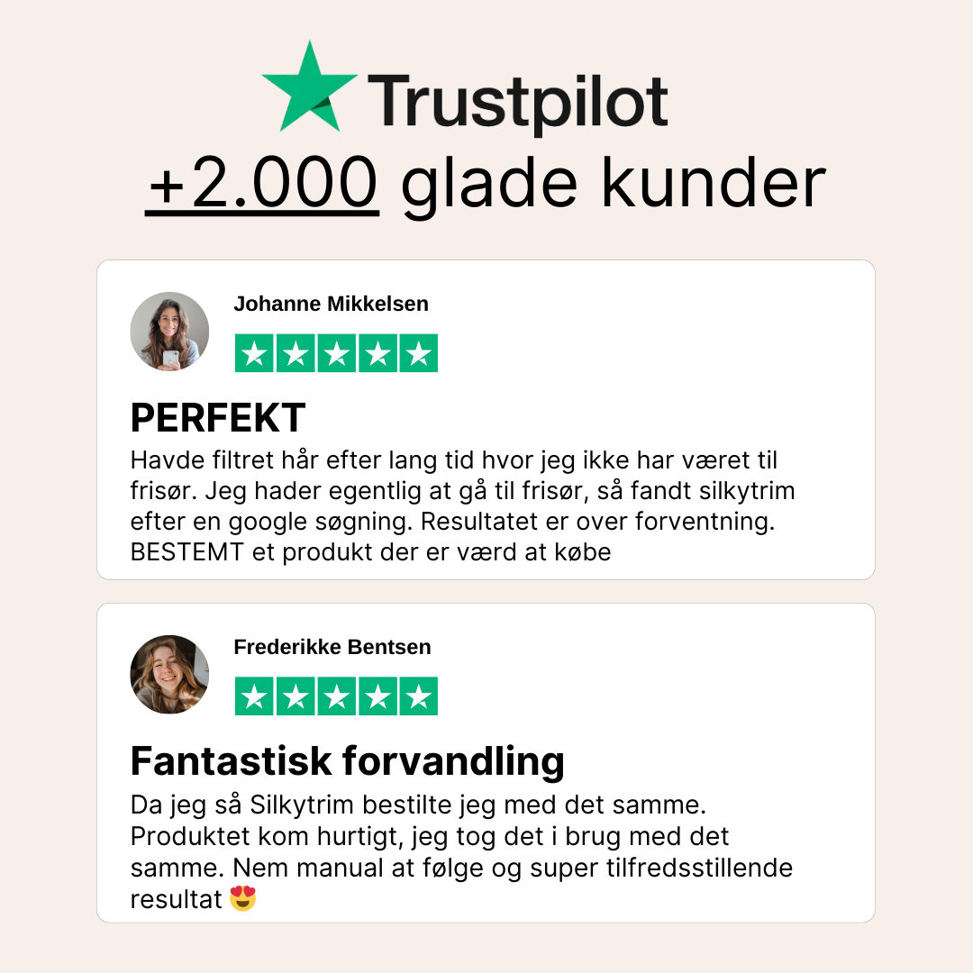 SilkyTrim - Hårtrimmer til spaltede spidser
