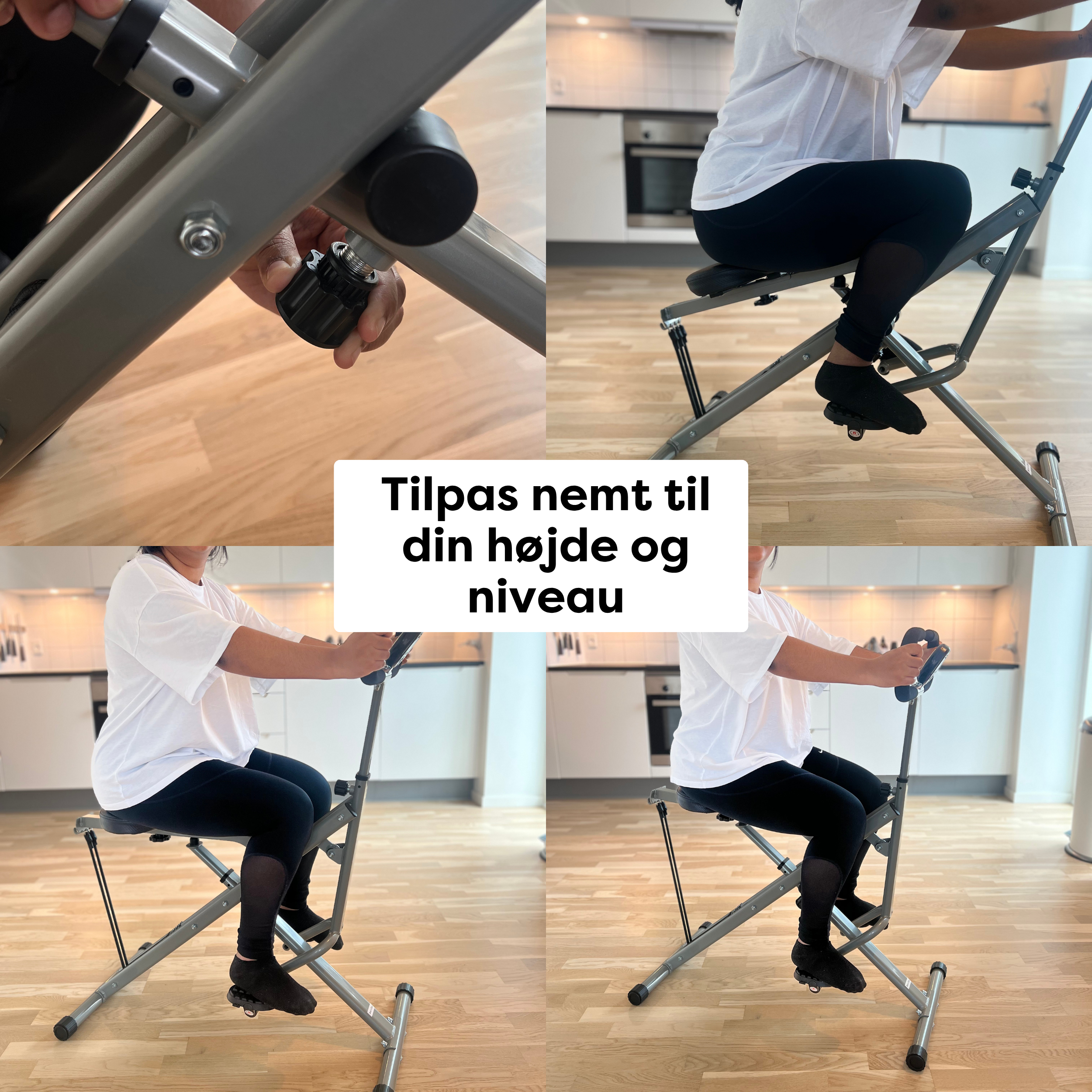 Træningsapparat til Ben og Knæ (CONTENT)