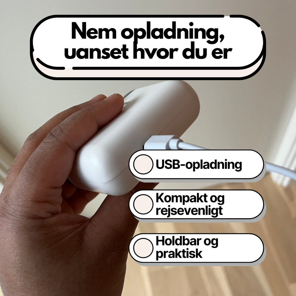 GlamTrim™ Elektrisk negletrimmer - Få perfekt plejede negle med sikker skånsom trimning