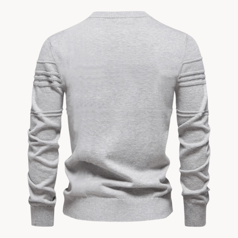 Burkhard | Stilfuld herrepullover med ternedesign