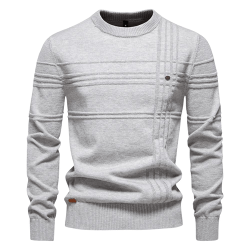 Burkhard | Stilfuld herrepullover med ternedesign