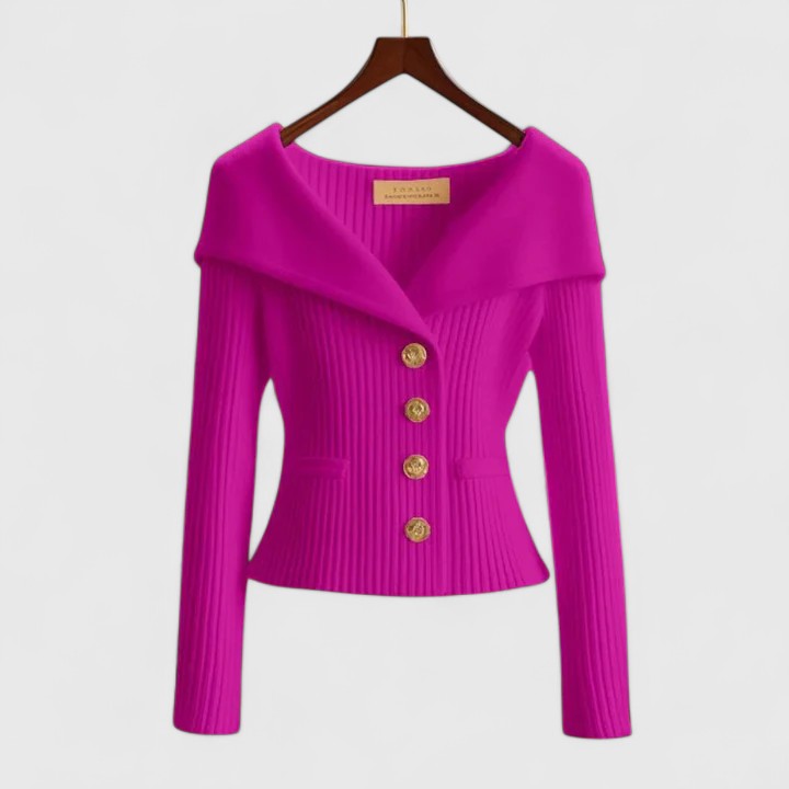 Katrine | Elegant strikcardigan
