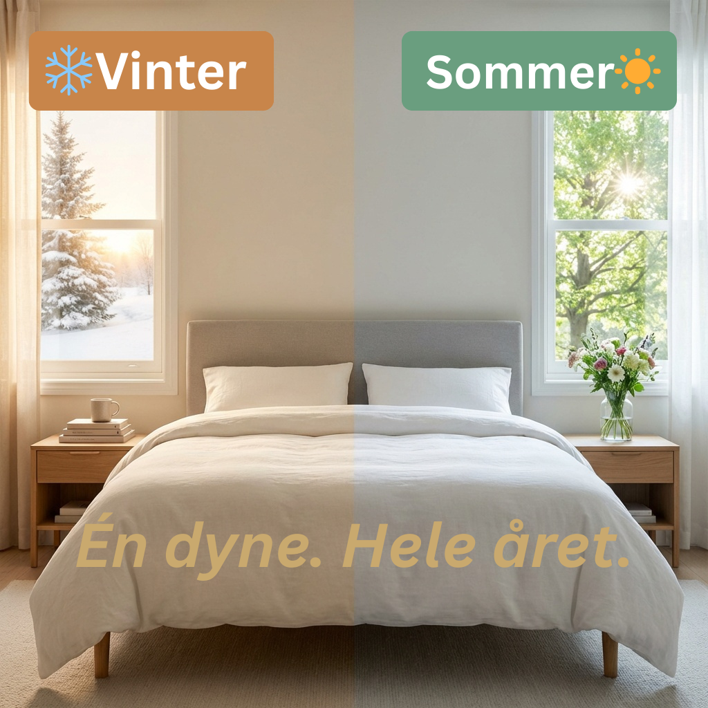 AVA Åndedyne – Allergivenlig Helårsdyne med Soyabønnefyld