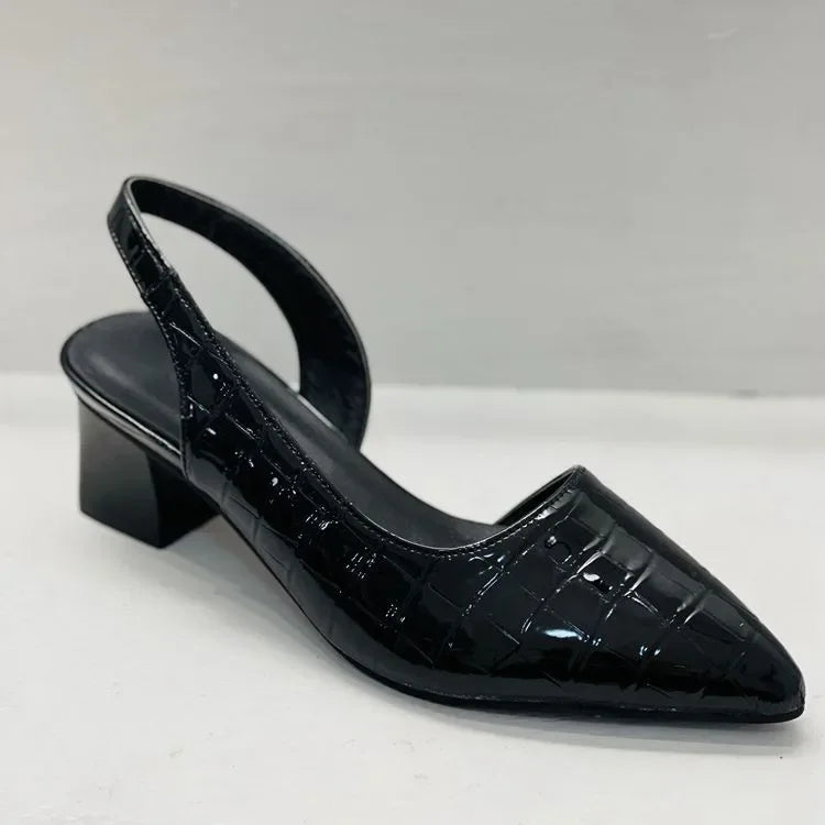 Pernille | Spidstået Slingback Pumps