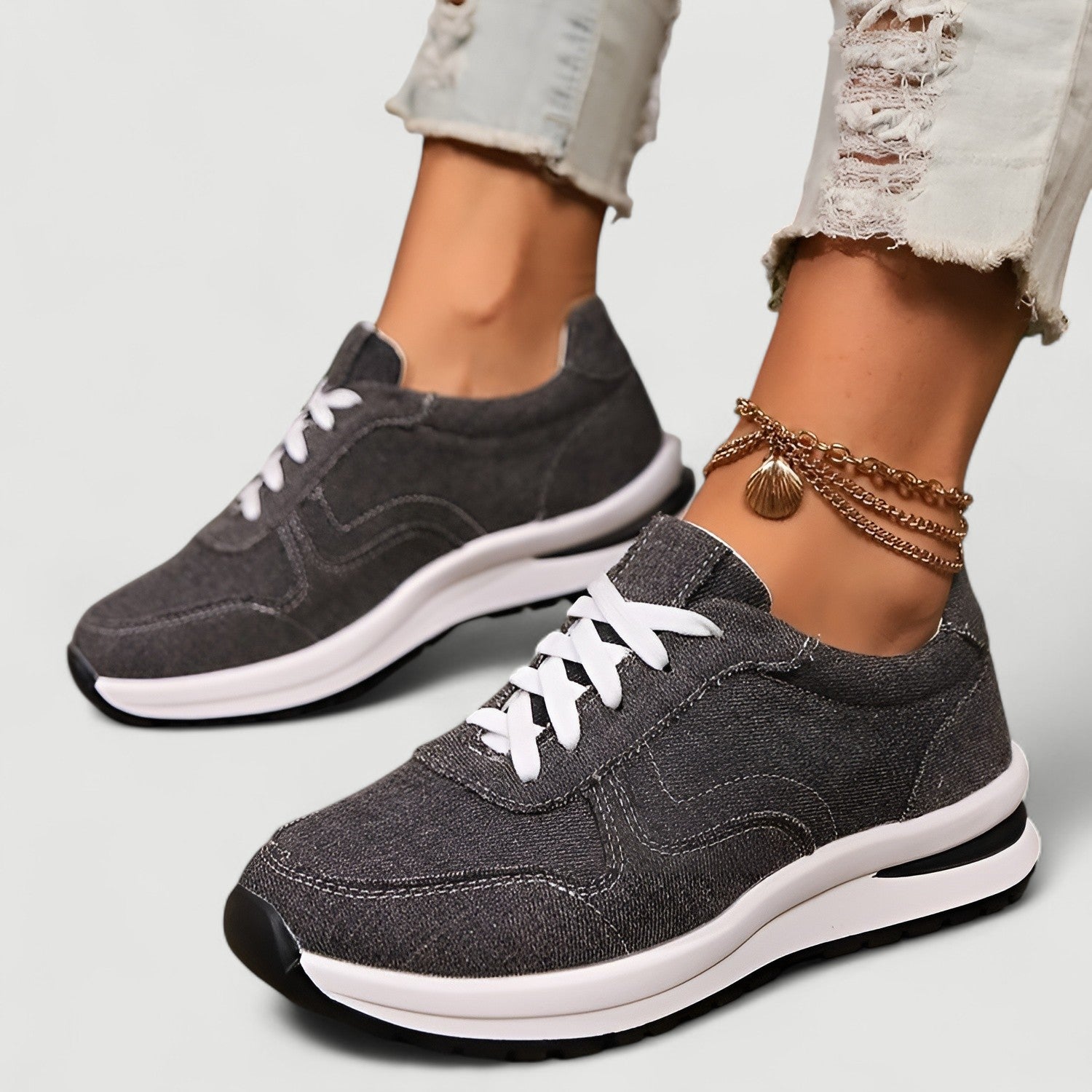 LILY ORTOPÆDISKE SNEAKERS | Bløde sko med støtte og stil