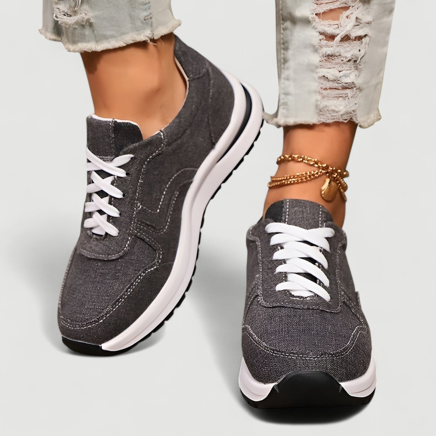LILY ORTOPÆDISKE SNEAKERS | Bløde sko med støtte og stil