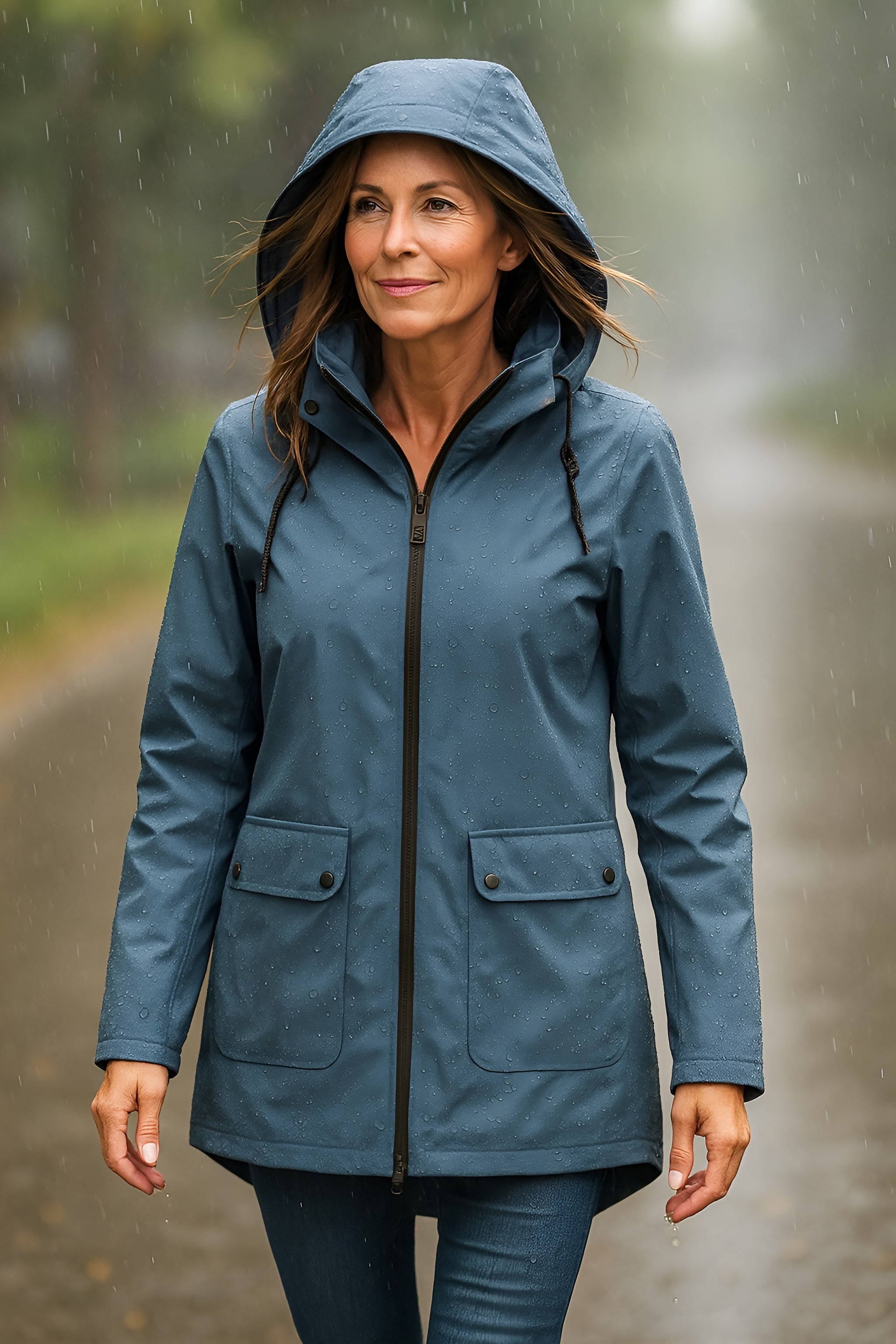 Astrid | Vandtæt jakke med hætte