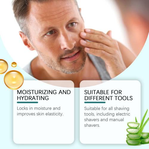 Aloe barberskum til mænd