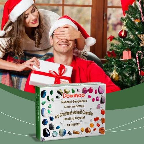 24-dages ædelsten-julekalenderboks