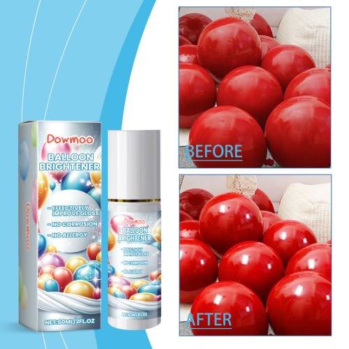 Ballondekoration lysnerspray