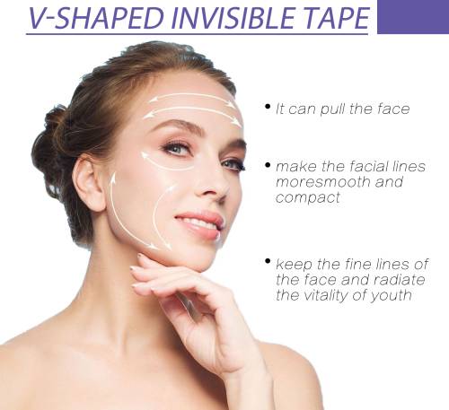 V-line gel face-lift tape