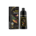 Sort urte farveshampoo med ginseng og reishi