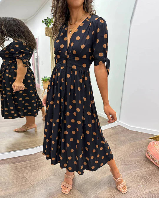 Josefin | Button-Down Midi Kjole