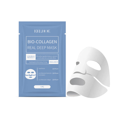 Kollagen fugtgivende ansigtsmaske