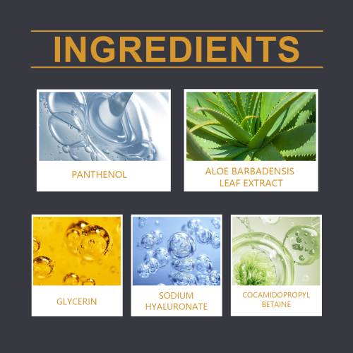 Aloe pre-shave skum