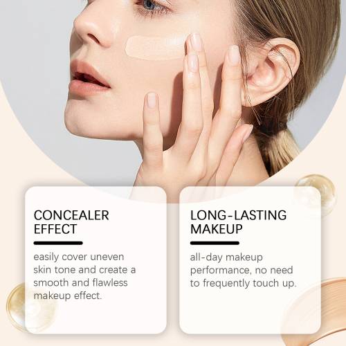Fugtgivende foundation-concealer med aloe