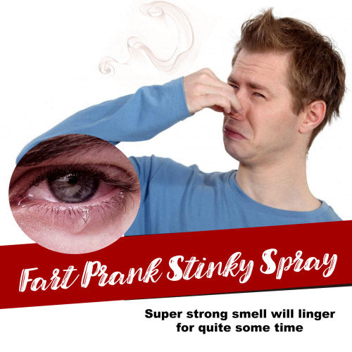 Spøg-lugtspray til farten
