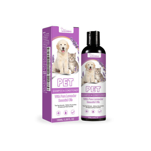 Glattende kæledyrsshampoo