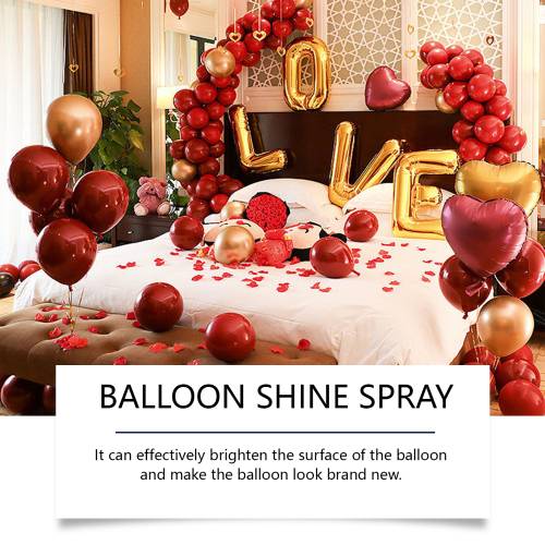 Ballon-glansspray, langvarig glans