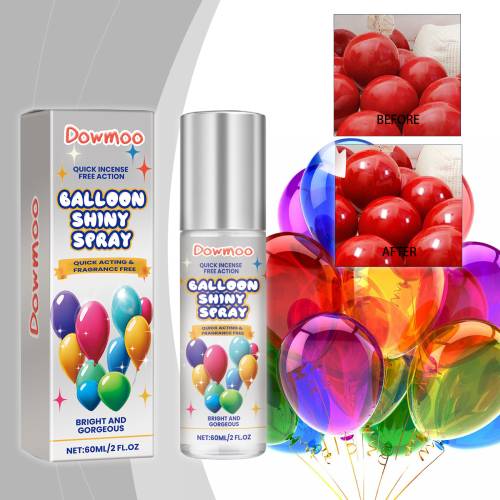 Latexballon-glansspray, ikke-oxiderende