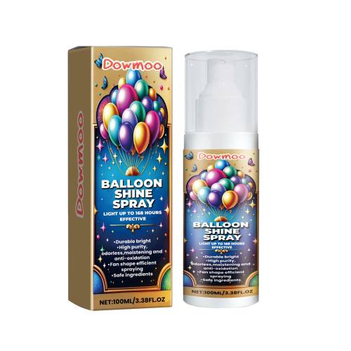 Ballon-glansspray, langvarig glans