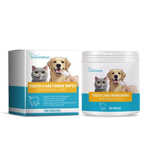 Katte- og hunde-tandservietter