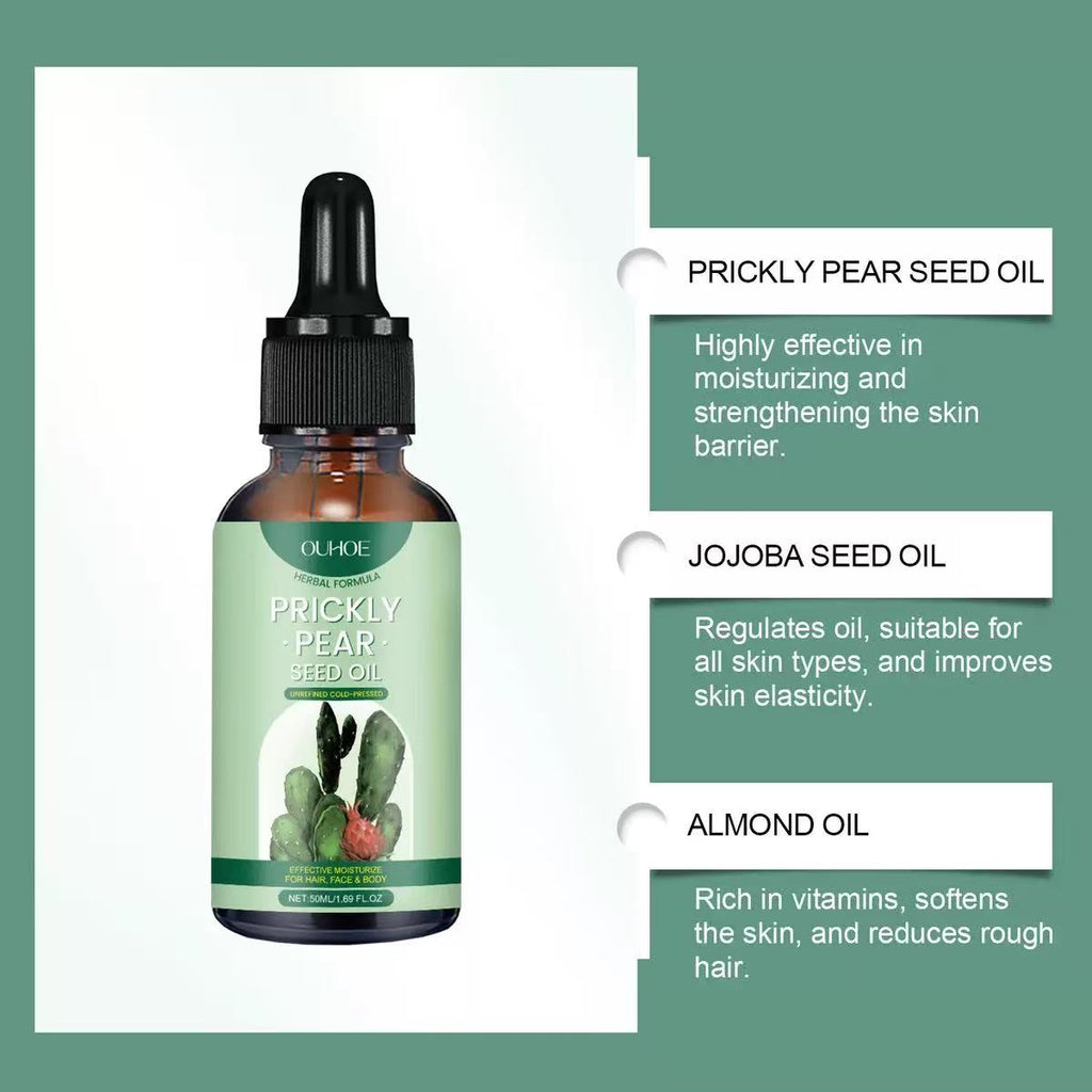 Kaktusolie med argan og vitamin E