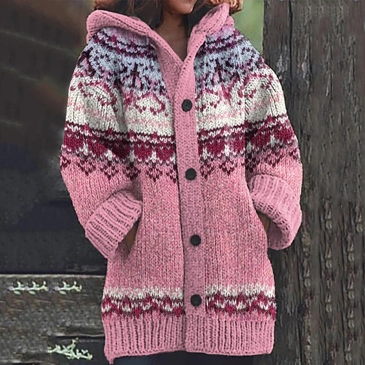 Signe - Strikket cardigan i uld