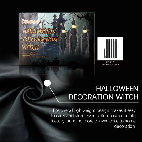 Halloween heksedekoration
