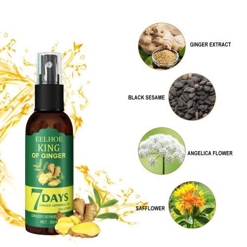 Ingefær hovedbundsspray, 30 ml