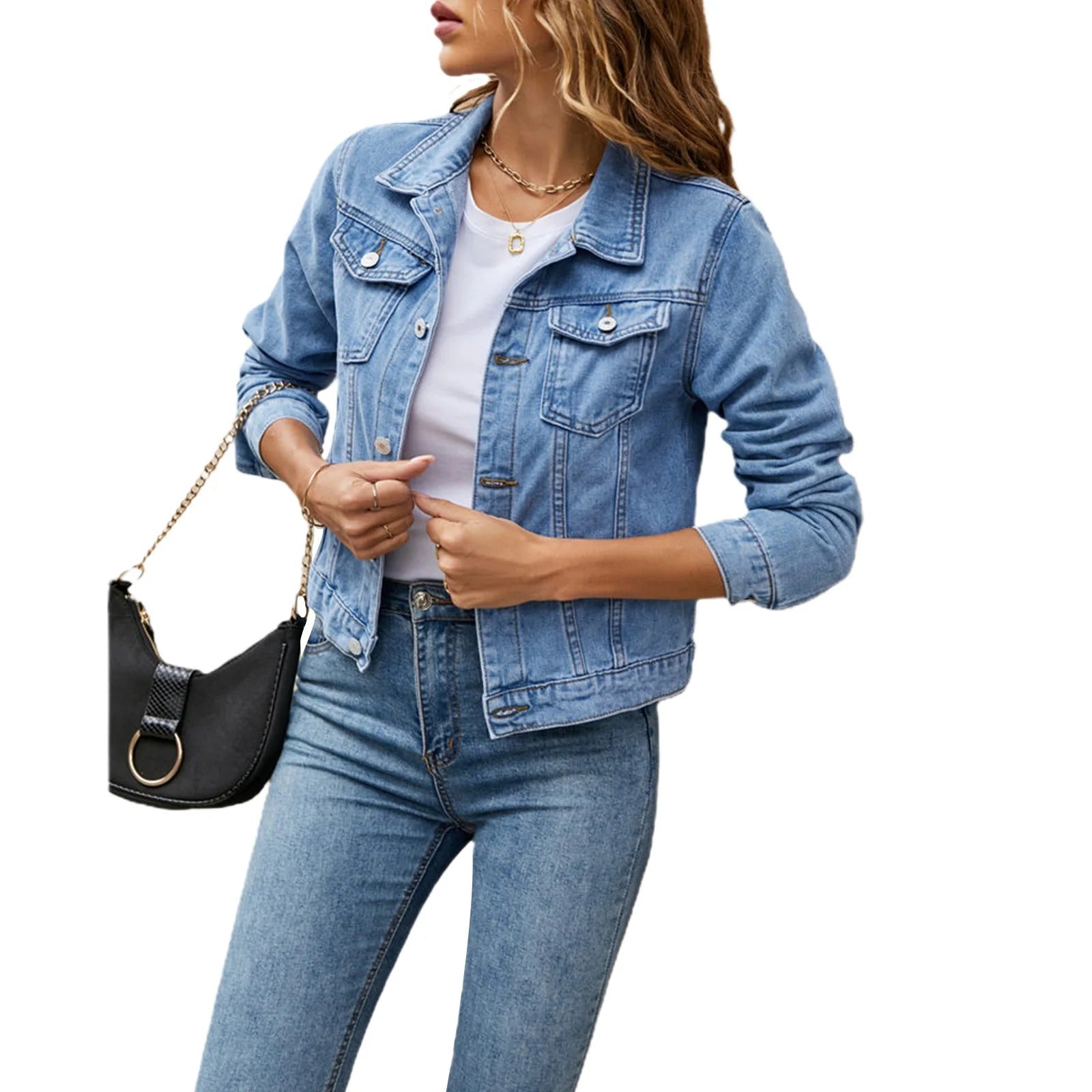 Gry | Stilfuld Casual Denimjakke