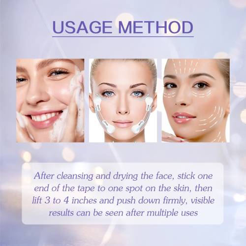 V-line gel face-lift tape