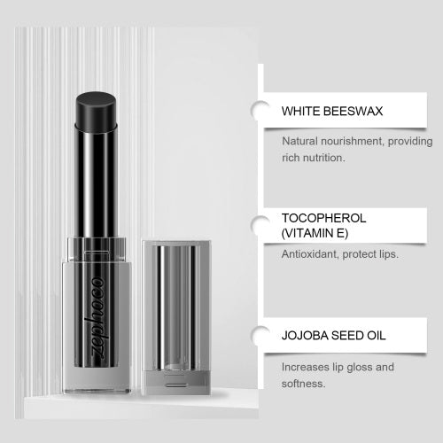 Farveskiftende læbepomade, obsidian