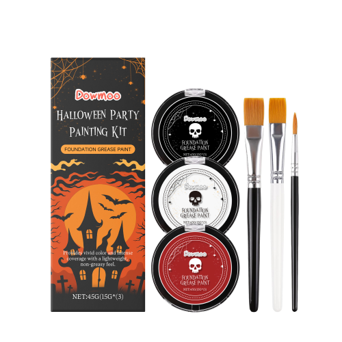Halloween ansigtsmaling-sæt