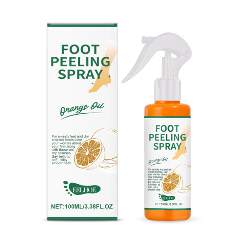 Grøn te citrus fod-peelingspray