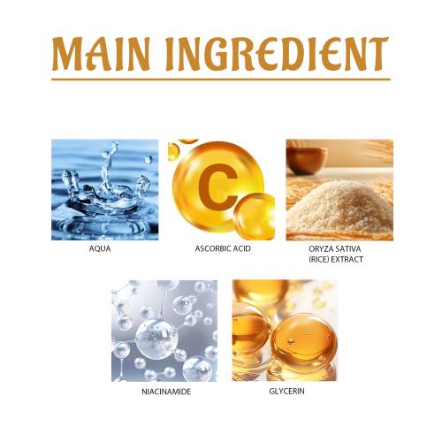 Ris serum med niacinamid og C-vitamin
