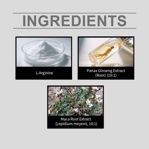 L-arginin ginseng kapsler