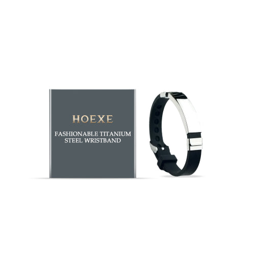 Unisex titaniumstål-armbånd