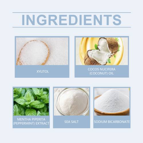 Natron havsalt tandpastatabletter