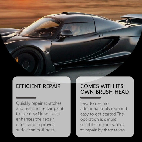 Nano ridse-reparationsforsegling, sort