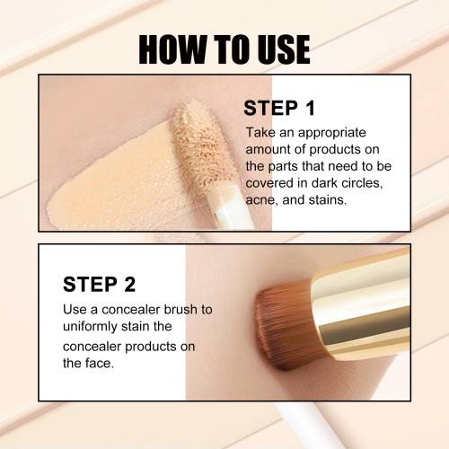 Dobbeltsidet lysnende concealer-stick