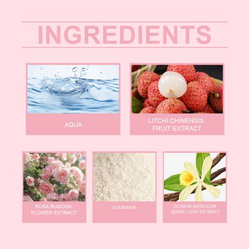 Litchi rose vanilje dameparfume