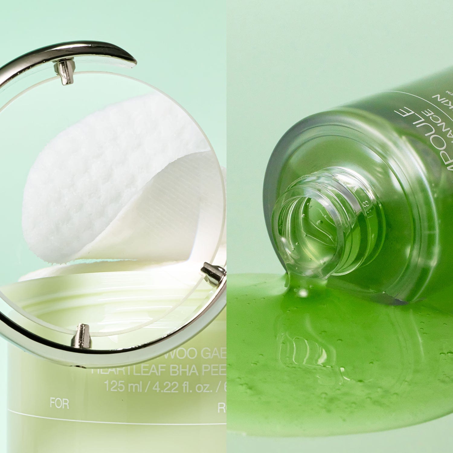 Noni Energy ampul & Heartleaf BHA peeling pad sæt