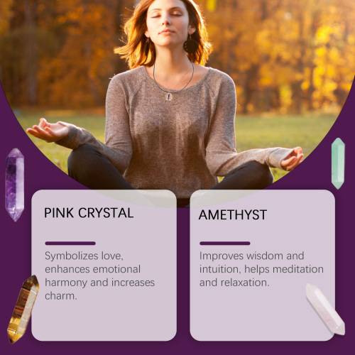 Sekskantet krystalspids-sæt