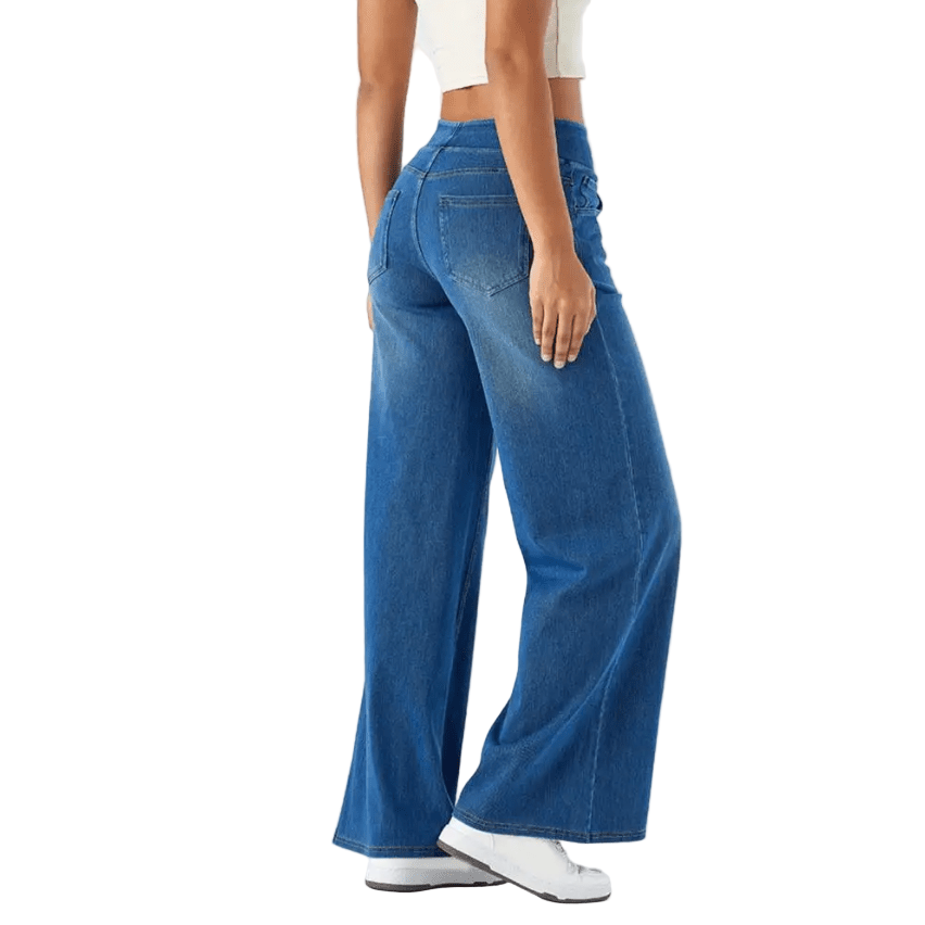 ALMA – KOMFORTABLE BUKSER MED ELASTISK TALJE