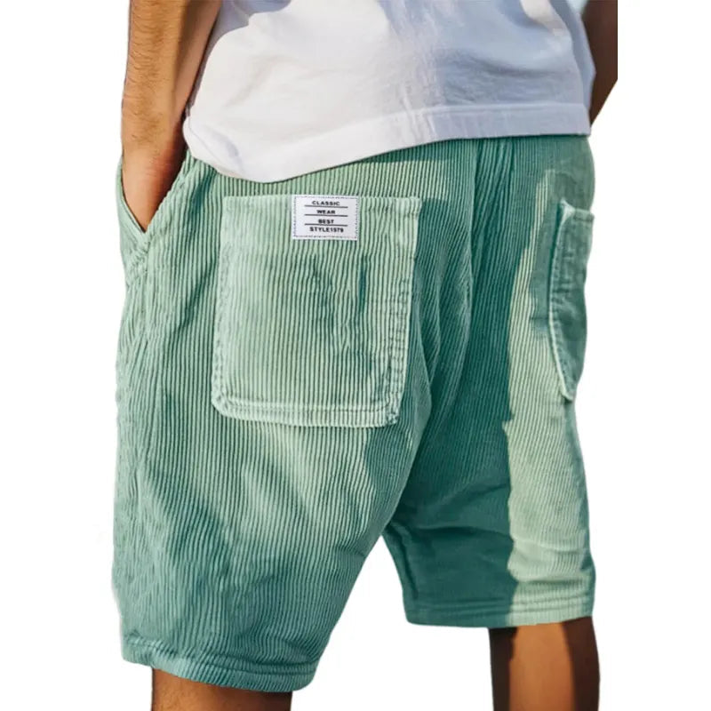 Victor | Stilrene fløjlsshorts til mænd
