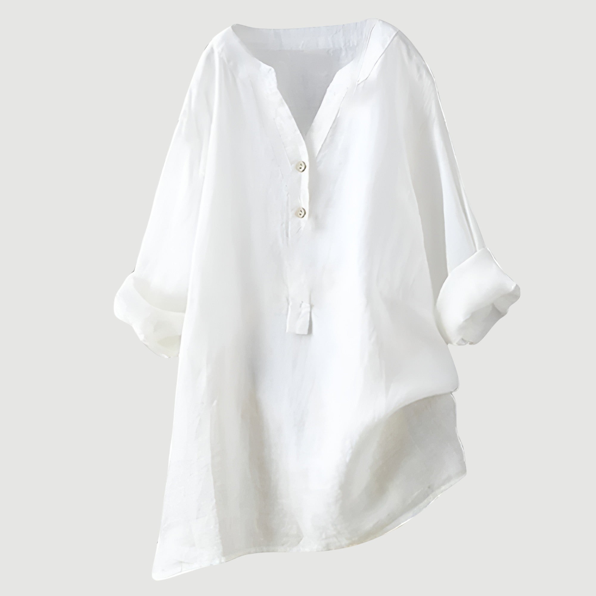 Freja | Let og komfortabel Bluse med knapper