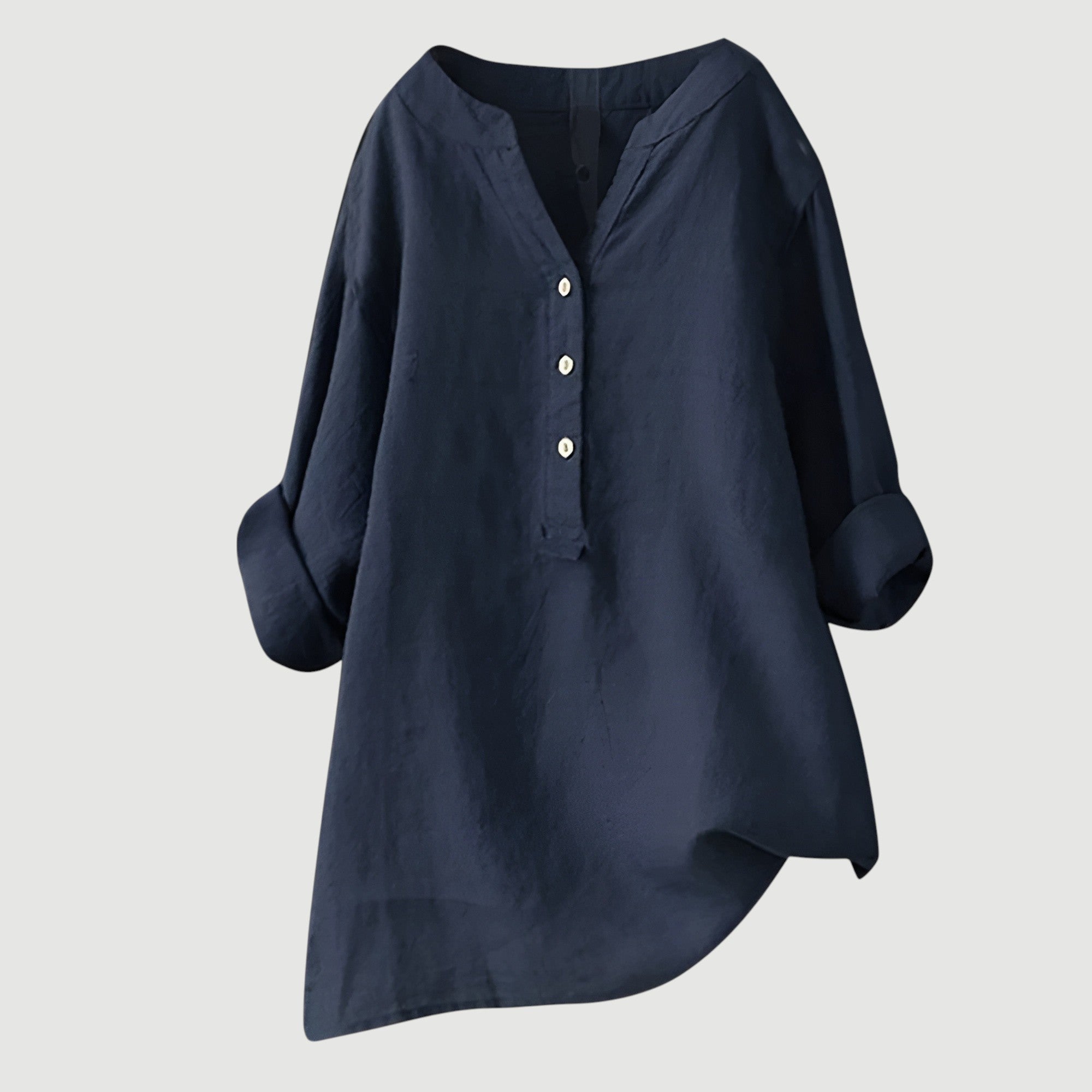 Freja | Let og komfortabel Bluse med knapper