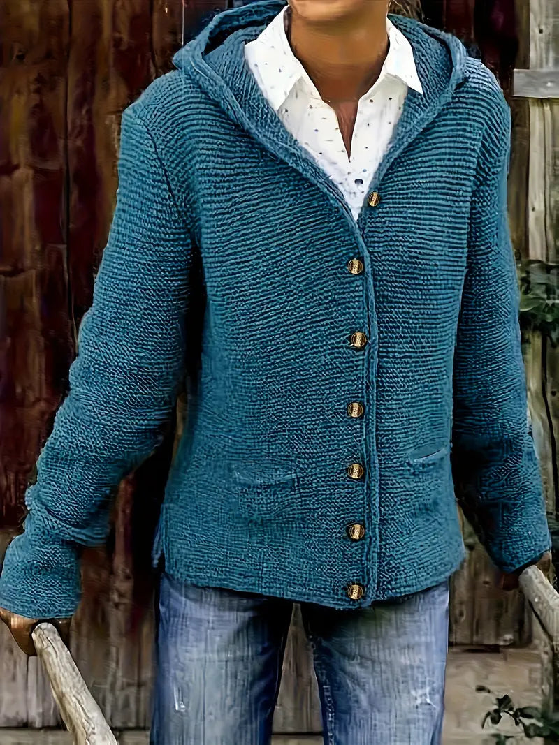 Mali | Cardigan med hætte