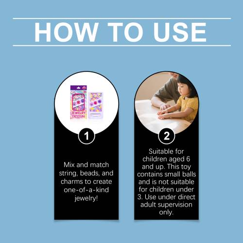 Kreativt perlearmbånd-sæt til børn